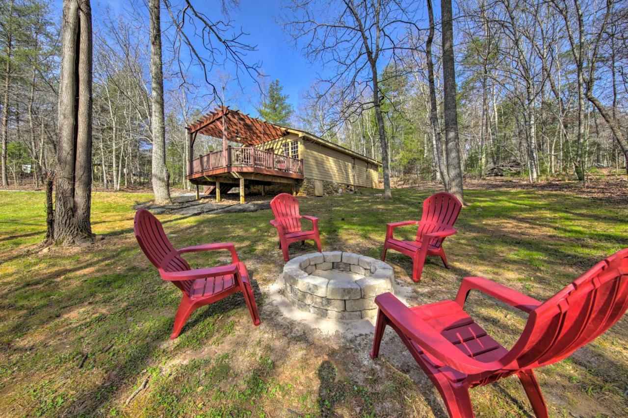 Blairsville Cottage Less Than 1 Mi To Nottely Lake! Exterior photo